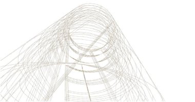 soyut mimari duvar kağıdı konsepti, dijital arkaplan