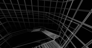 soyut mimari duvar kağıdı, dijital arkaplan