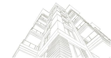 çizgili mimari duvar kağıdı, dijital arkaplan