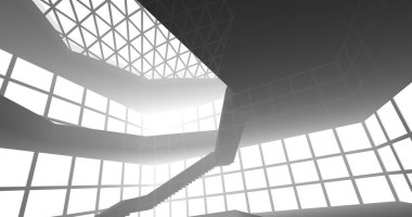 soyut mimari duvar kağıdı, dijital arkaplan