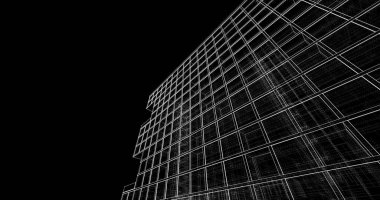 soyut mimari duvar kağıdı, dijital arkaplan