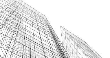 soyut mimari duvar kağıdı, dijital arkaplan