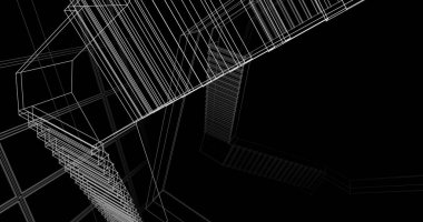 soyut mimari duvar kağıdı, dijital arkaplan