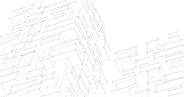 soyut mimari duvar kağıdı, dijital arkaplan