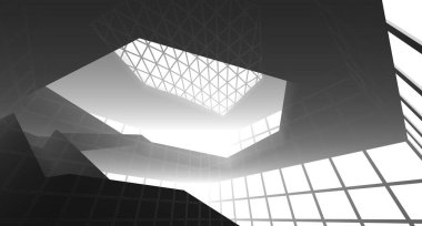 soyut mimari duvar kağıdı, dijital arkaplan