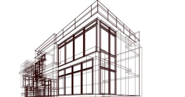 çizgili mimari duvar kağıdı, dijital arkaplan