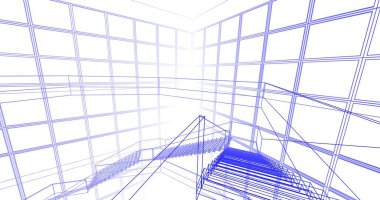 soyut mimari duvar kağıdı, dijital arkaplan