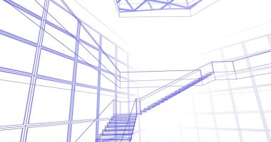 soyut mimari duvar kağıdı, dijital arkaplan