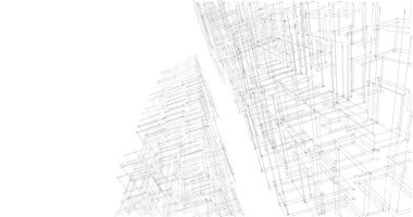 soyut mimari duvar kağıdı, dijital arkaplan