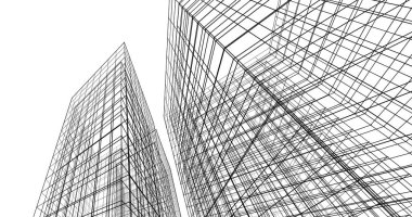 soyut mimari duvar kağıdı, dijital arkaplan