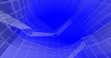 soyut mimari duvar kağıdı, dijital arkaplan