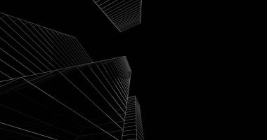 soyut mimari duvar kağıdı, dijital arkaplan