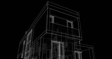 çizgili mimari duvar kağıdı, dijital arkaplan