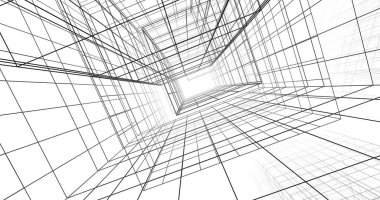 soyut mimari duvar kağıdı, dijital arkaplan