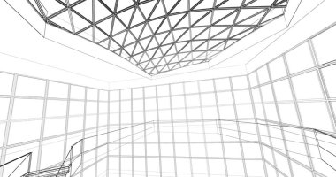 soyut mimari duvar kağıdı, dijital arkaplan