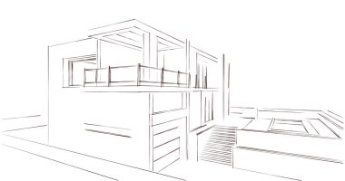 soyut mimari duvar kağıdı, dijital arkaplan