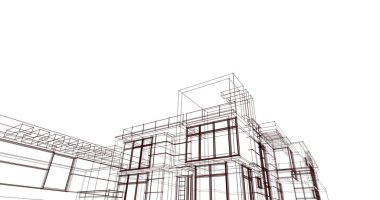 çizgili mimari duvar kağıdı, dijital arkaplan