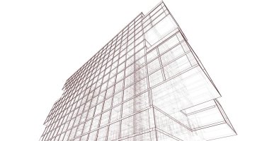 soyut mimari duvar kağıdı, dijital arkaplan