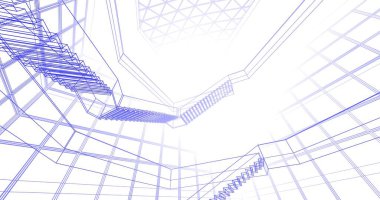 soyut mimari duvar kağıdı, dijital arkaplan