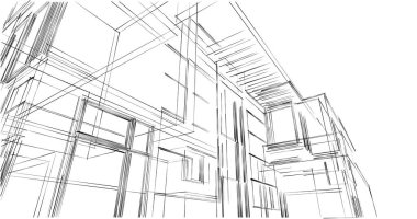 soyut mimari duvar kağıdı, dijital arkaplan