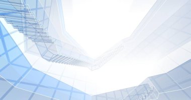 soyut mimari duvar kağıdı, dijital arkaplan