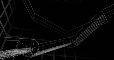 soyut mimari duvar kağıdı, dijital arkaplan