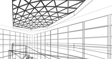 soyut mimari duvar kağıdı, dijital arkaplan