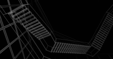 soyut mimari duvar kağıdı, dijital arkaplan