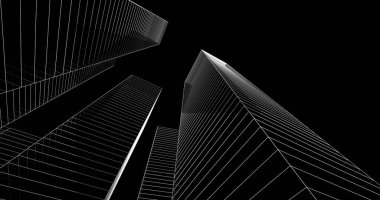 soyut mimari duvar kağıdı, dijital arkaplan