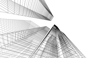 soyut mimari duvar kağıdı, dijital arkaplan