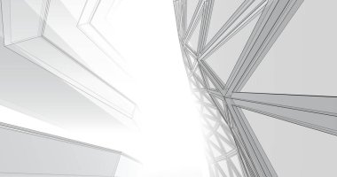 soyut mimari duvar kağıdı, dijital arkaplan