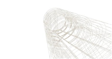 soyut mimari duvar kağıdı konsepti, dijital arkaplan