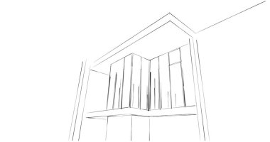 soyut mimari duvar kağıdı, dijital arkaplan