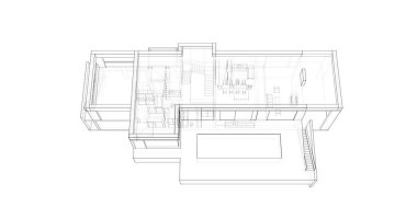 çizgili mimari duvar kağıdı, dijital arkaplan