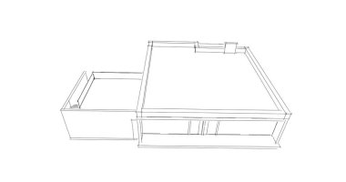 çizgili mimari duvar kağıdı, dijital arkaplan