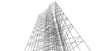 soyut mimari duvar kağıdı, dijital arkaplan