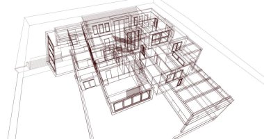 çizgili mimari duvar kağıdı, dijital arkaplan