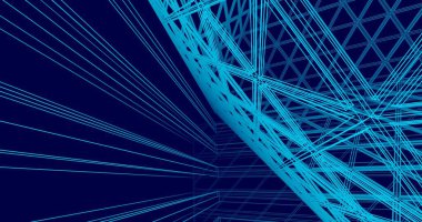 soyut mimari duvar kağıdı, dijital arkaplan