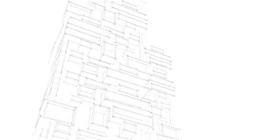 soyut mimari duvar kağıdı, dijital arkaplan