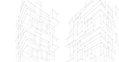 soyut mimari duvar kağıdı, dijital arkaplan