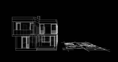 çizgili mimari duvar kağıdı, dijital arkaplan