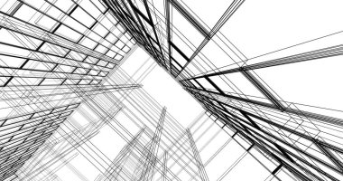 soyut mimari duvar kağıdı, dijital arkaplan