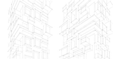 soyut mimari duvar kağıdı, dijital arkaplan