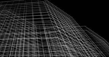 soyut mimari duvar kağıdı, dijital arkaplan