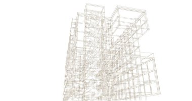 soyut mimari duvar kağıdı, dijital arkaplan