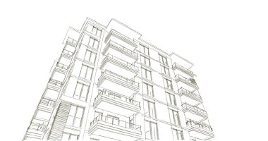 çizgili mimari duvar kağıdı, dijital arkaplan