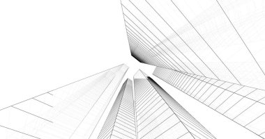 soyut mimari duvar kağıdı, dijital arkaplan