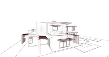 çizgili mimari duvar kağıdı, dijital arkaplan