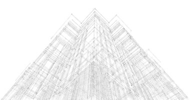 soyut mimari duvar kağıdı, dijital arkaplan