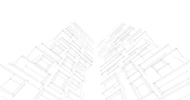 soyut mimari duvar kağıdı, dijital arkaplan